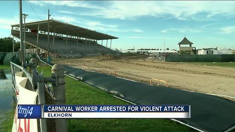 Carnival worker accused of violent Elkhorn sexual assault