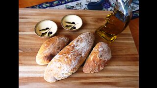 No-Knead Garlic Bread… super easy… foolproof… no machines