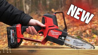 New Milwaukee M18 Tool like you NEVER SEEN BEFORE! - M18 Hatchet Pruning Saw