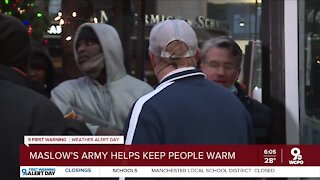 Maslow's Army helps keep people warm