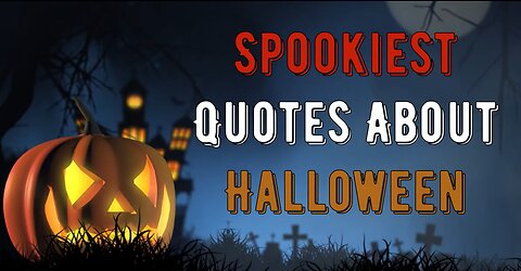 Spookiest Quotes About Halloween, Halloween spirit is with these quotes