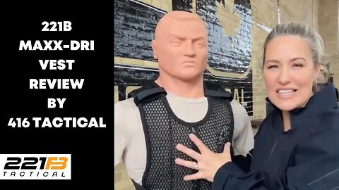 Maxx-Dri Vest - Police Body Armor Ventilation Cooling Overview by 416 Tactical