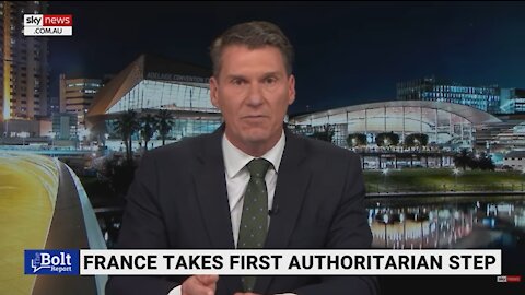 SKY NEWS AU: Macron's 'compulsory vaccinations' the first step in global authoritarian wave