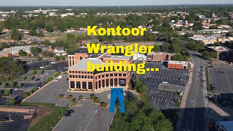 Stunning 🦅 bird’s eye view of Kontoor building Wrangler 👖 #greensboro #jeansboro #gso #dronevideo