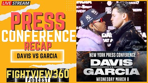 REACTION - Tank Davis vs Ryan Garcia Press Conference RECAP | Tank 2 HOURS Late! WHO Wins? PPV Buys?