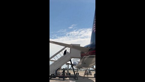 President Donald J. Trump on his way to Nashville, TN.