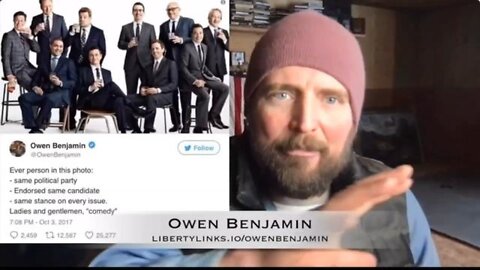 Owen Benjamin "sampler" (11 minute clip from 04May2022 livestream Episode #1388)