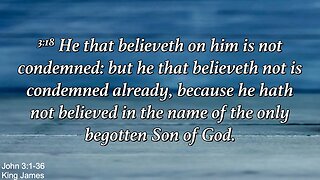 Wednesday Evening, March 15th - He That Believeth On Him Is Not Condemned