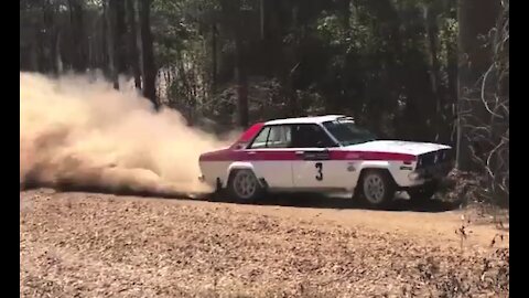 Rally cars in Imbil Queensland