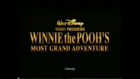 Trailer - Winnie the Pooh's Most Grand Adventure (UK)