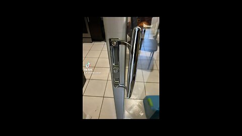 Sliding glass door lock and handle replacement in Lauderdale Lakes, Fl.