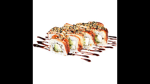 Deep Fried Sockeye Salmon Sushi Roll