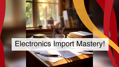Mastering Customs Procedures: Smoothly Importing Electronics from China