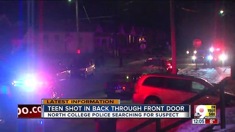 Police seek suspect who shot teenager while firing shots into a North College Hill home