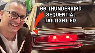 Fixing The Sequential Taillights In My 1966 Ford Thunderbird