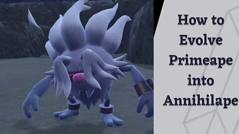 How to evolve Primeape into Annihilape