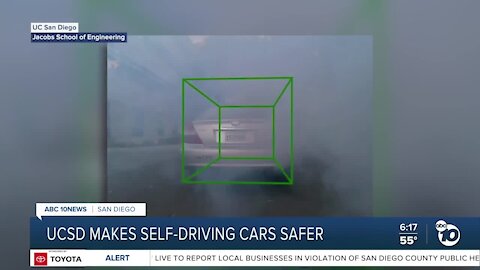 UC San Diego researchers find ways to make self-driving cars safer