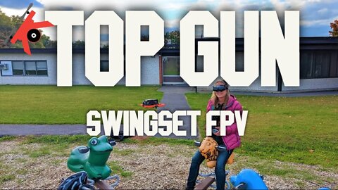 Top Gun Swingset FPV DJI Avata #kovaction #djiavata #swingsetfpv