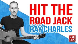 Hit The Road Jack ★ Ray Charles ★ Guitar Lesson - Easy How To Play Acoustic Songs - Chords Tutorial