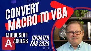 Converting a Macro into VBA Code for Better Efficiency