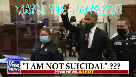 JUSSIE SMOLLET CRIES 'I'M NOT SUICIDAL' AS HE IS SENT TO HIS JAIL CELL? WATCH THE WATTERS!