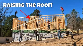 ~RAW FOOTAGE!~ Raising the ROOF @SimpleLifeReclaimed | Ground Crew Cam