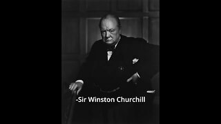 Sir Winston Churchill Quotes - From Stettin in the Baltic...