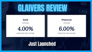 Glaivers Review | Earn 4% Or 6% Daily ROI | NEW HYIP 🔥