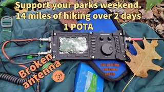 Support your parks weekend POTA activation - Things don't always go as planned.