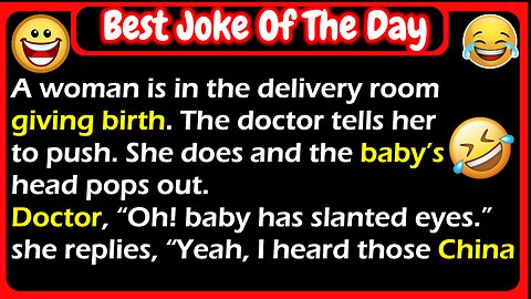 😂A Woman Gave Birth To Black And White Baby Joke | Joke Of The Day