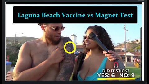 YouTube's 'Targeted Individual' Censorship Program and the Laguna Beach Vaccine vs Magnet Test
