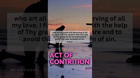 Act of Contrition #unitedstates #philippines