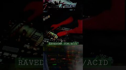 RAVEDUMP.COM/ACID HARDWARE 2023 #303acid #improv #played #four #303s #LIVE OG-777 FR Freestyle sweep