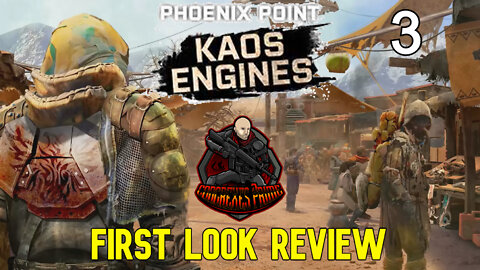 Phoenix Point - Kaos Engines NEW DLC | First Look Review: Mission #3 Secure the ASPIDA