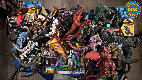 NEW Huge Box Godzilla VS Kong Toy Haul Monsterverse! #GodzillaToys #KingKongToys Thousands Dollars
