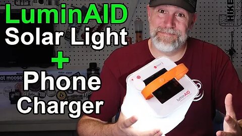 LuminAid Max 2 in 1 / Solar Camp Light and Phone Charger