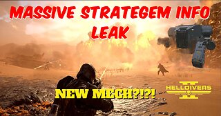 HellDivers 2 | Massive leak New flame mech? | 100 Follower giveaway
