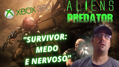 ALIEN VS PREDATOR (XBOX 360) INICIO DE GAMEPLAY / Mostrando um pouquinho do game