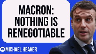 Macron To BLOCK Brexit Talks