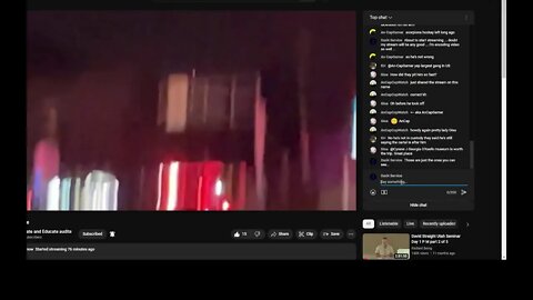 Restream - Man with knife tries to flee. ALBUQUERQUE Night cruise by @Regulate and Educate audits
