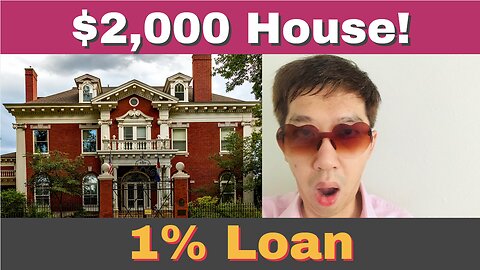 💰🏡How to Buy a House with Little or No Money! 1% Loan, 3 Warnings about 1% Loan!