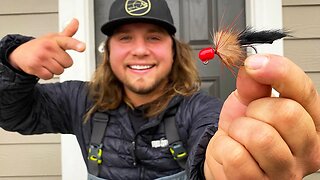 The Fish Couldn’t Resist Eating This Lure! Homemade Trout Lure Fishing Challenge.