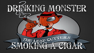 Short: Drinking Monster Smoking a Cigar