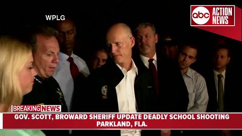 Governor Scott, Broward Sheriff, Attorney General Pam Bondi update deadly school shooting in Parkland, FL