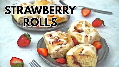 BEST Strawberry Rolls - Sweet and Savory Meals