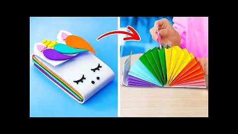 Genius School Hacks and DIY Stationery Projects You Won't Believe! 📝✨