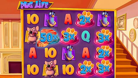 buying the pug life slot bonus so YOU don't have to!! (Hype Up Casino)