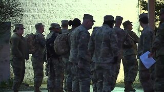 The Ohio National Guard arrives at GCFB