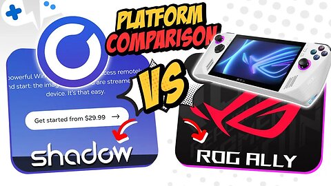 SHADOW vs ROG Ally | Game Performance Comparison