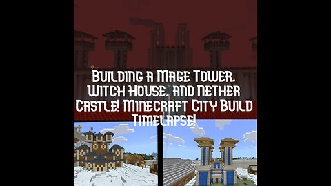 Trying To Get Fancy!-Minecraft City Build: Speed-Building Timelapse!